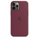 Чохол Apple Silicone Case with MagSafe Plum (MHLA3) для iPhone 12 Pro Max 3839 фото 3