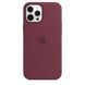Чохол Apple Silicone Case with MagSafe Plum (MHLA3) для iPhone 12 Pro Max 3839 фото 4