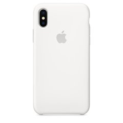 Силиконовый чехол для iPhone X Apple белый (MQT22) 1288 фото