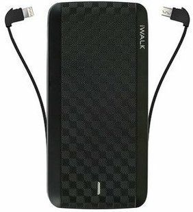 Зовнішній акумулятор iWALK Power Bank Scorpion 8000 mah (Black) 1658 фото
