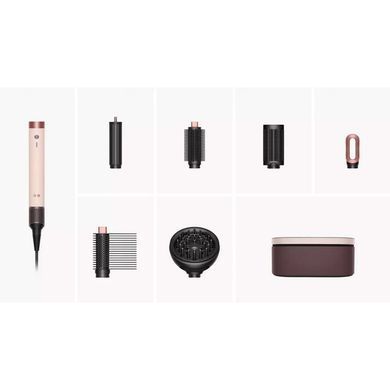 Мультистайлер-фен Dyson Airwrap Co-anda2x Multi-styler & Dryer Curly+Coily - Ceramic Pink/Rose Gold EU (598808-01) EU 111328 фото