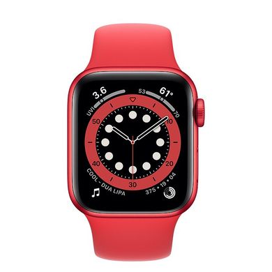 Apple Watch Series 6 40mm Red Aluminum Case with (PRODUCT) RED Sport Band (M00A3)