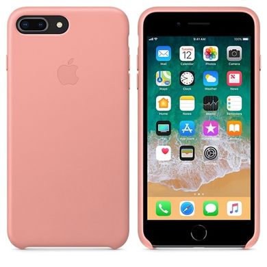 Чехол Apple Leather Case Soft Pink (MRGA2) для iPhone 8 Plus / 7 Plus 1861 фото
