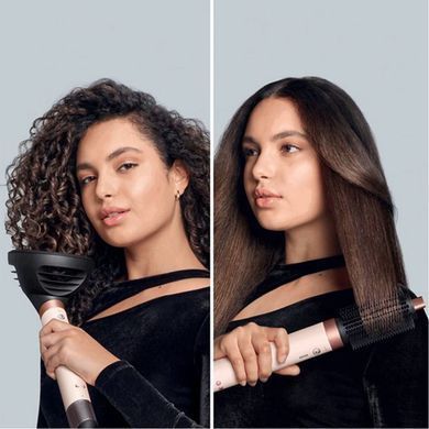 Мультистайлер-фен Dyson Airwrap Co-anda2x Multi-styler & Dryer Curly+Coily - Ceramic Pink/Rose Gold EU (598808-01) EU 111328 фото