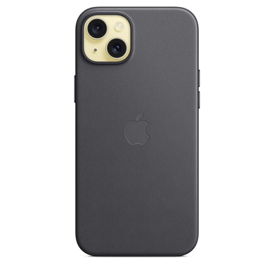 Чохол Apple iPhone 15 Plus FineWoven Case with MagSafe - Black (MT423) 7830 фото