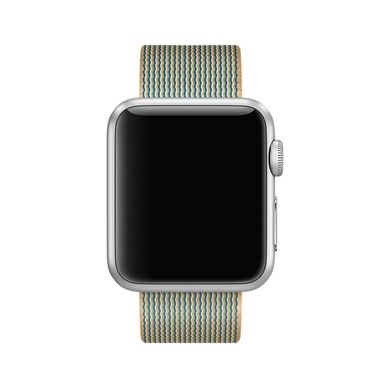 Ремінець Apple 38mm Gold/Royal Blue Woven Nylon для Apple Watch 405 фото