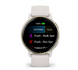 Смарт-годинник Garmin vivoactive 5 Cream Gold Aluminum Bezel with Ivory Case and Silicone Band (010-02862-11)