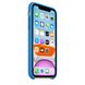 Чехол Apple Silicone Case для iPhone 11 Surf Blue (MXYY2)