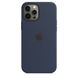 Чохол Apple Silicone Case with MagSafe Deep Navy (MHLD3) для iPhone 12 Pro Max 3840 фото 3