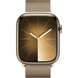 Apple Watch Series 9 GPS + Cellular 41mm Gold Stainless Steel Case with Gold Milanese Loop (MRJ73) 4487 фото 2