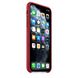 Чехол кожаный Apple Leather Case для iPhone 11 Pro Max (PRODUCT)RED (MX0F2) 3638 фото 5