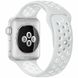Ремешок Nike+ Apple Watch 38/40 mm Pure Platinum/White Nike Sport Band (High Copy) 2310 фото 2