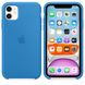 Чехол Apple Silicone Case для iPhone 11 Surf Blue (MXYY2)