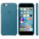 Чехол Apple Leather Case Marine Blue (MM4G2) для iPhone 6/6s 289 фото 2