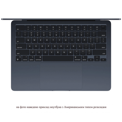 Apple MacBook Air 15" 2025 M4/10CPU/10GPU/16GB/512GB Midnight (MW1M3)