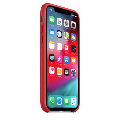 Чохол силіконовий Apple iPhone XS Silicone Case (MRWC2) Red