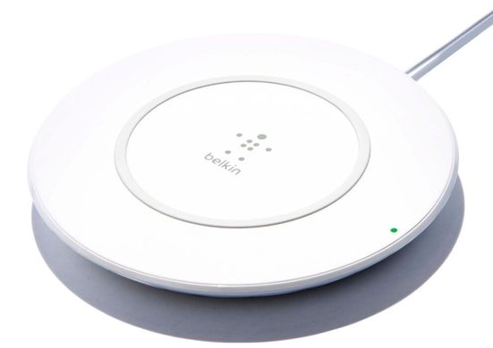 Беспроводное зарядное устройство Belkin Boost Up Wireless Charging Pad (White) 1344 фото