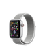 Apple Watch Series 4 (GPS+LTE) 40mm Silver Aluminum Case with Seashell Sport Loop (MTUF2) 2064 фото 1