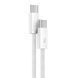 Кабель Baseus Dynamic Series Fast Charging Data Cable Type-C to Type-C 100W 1m White (CALD000202) 20035 фото 2