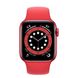 Apple Watch Series 6 44mm Red Aluminum Case with (PRODUCT) RED Sport Band (M00M3) 3753 фото 2