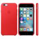 Чохол Apple Leather Case PRODUCT (RED) (MKXX2) для iPhone 6/6s 291 фото 2