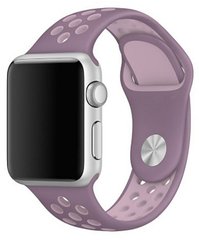 Ремешок Nike+ Apple Watch 38/40 mm Violet/Pink Nike Sport Band (High Copy) 2312 фото