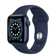 Apple Watch Series 6 40mm Blue Aluminum Case with Blue Sport Band (MG143)