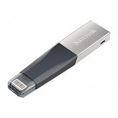 Флеш-накопичувач SanDisk iXpand MINI 128GB USB 3.0 / Lightning для iPhone, iPad
