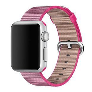 Ремінець Apple 38mm Pink Woven Nylon для Apple Watch 407 фото