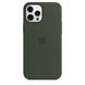 Чехол Apple Silicone Case with MagSafe Cyprus Green (MHLC3) для iPhone 12 Pro Max 3842 фото 4