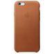 Чехол Apple Leather Case Saddle Brown (MKXC2) для iPhone 6/6s Plus 306 фото 1
