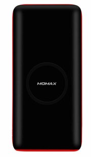 Внешний аккумулятор + беспроводная зарядка MOMAX QPower 2 10000mAh (Black) 2103 фото