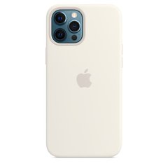 Чехол Apple Silicone Case with MagSafe White (MHLE3) для iPhone 12 Pro Max