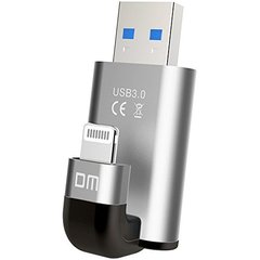 Флеш-накопичувач DM Aiplay Pro APD003 32GB USB 3.0 / Lightning Silver для iPhone, iPad, iPod