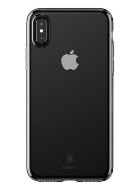 Силиконовый чехол Baseus Simple Series TPU Case прозрачный для iPhone X 1456 фото