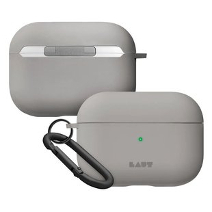 Чохол LAUT HUEX для AirPods Pro 2nd Gen - Fog Grey (L_APP2_HX_FG) 90881 фото