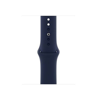 Apple Watch Series 6 44mm Blue Aluminum Case with Blue Sport Band (M00J3) 3755 фото