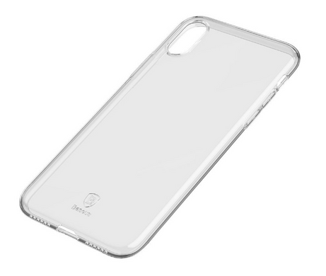Силіконовий чохол Baseus Simple Series TPU Case прозорий для iPhone X 1456 фото