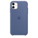 Чехол Apple Silicone Case для iPhone 11 Linen Blue (MY1A2)