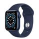 Apple Watch Series 6 44mm Blue Aluminum Case with Blue Sport Band (M00J3) 3755 фото 1