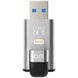 Флеш-накопитель DM Aiplay Pro APD003 32GB USB 3.0 / Lightning Silver для iPhone, iPad, iPod 1610 фото 2