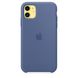 Чехол Apple Silicone Case для iPhone 11 Linen Blue (MY1A2) 3675 фото 4