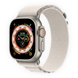 Смарт-часы Apple Watch Ultra 49mm (GPS + Cellular) Titanium Case with Starlight Alpine Loop - S (MQFQ3) 4400 фото 1
