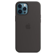 Чехол Apple Silicone Case with MagSafe Black (MHLG3) для iPhone 12 Pro Max