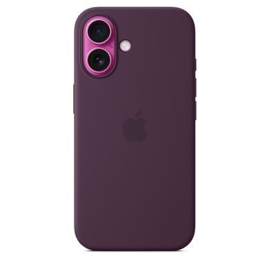 Чехол Apple iPhone 16 Plus Silicone Case with MagSafe - Plum (MYYD3)