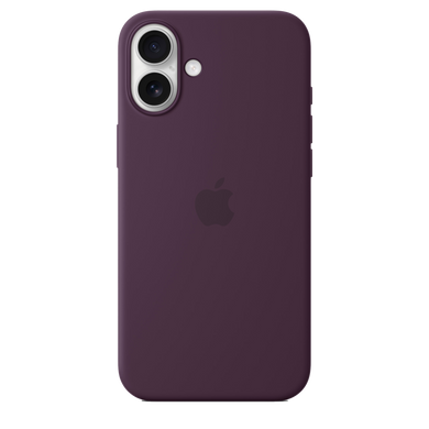 Чехол Apple iPhone 16 Plus Silicone Case with MagSafe - Plum (MYYD3)