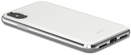 Чохол Moshi iGlaze Ultra Slim Snap On Case Pearl White (99MO101101) для iPhone X 1560 фото