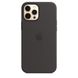 Чехол Apple Silicone Case with MagSafe Black (MHLG3) для iPhone 12 Pro Max 3844 фото 2