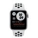 Apple Watch Nike Series 6 GPS 40mm Silver Aluminum Case w. Pure Platinum/Black Nike Sport B. (M00T3) 3756 фото 2