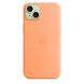 Чехол Silicone Case для iPhone 15 Plus Orange Sorbet COPY 9616-3 фото 5